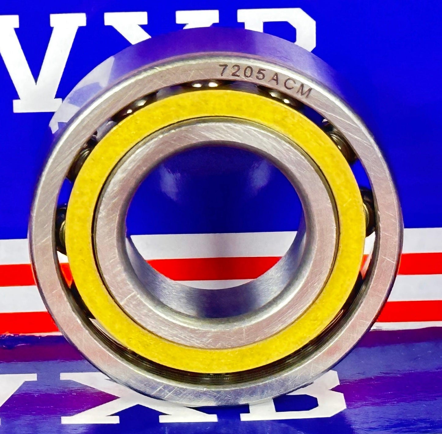 7205ACM محمل تماس زاوي بسقف برونزي 25x52x15مم