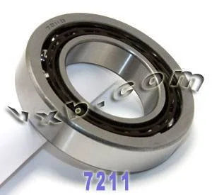 7211b แบริ่ง 55x100x21 หน้าสัมผัสเชิงมุม