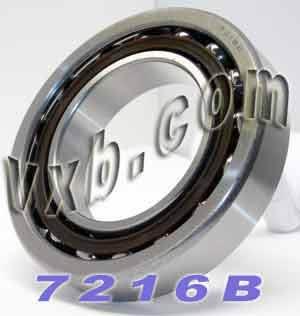 7216b แบริ่ง 80x140x26 หน้าสัมผัสเชิงมุม