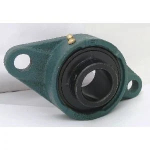 7/8" Bearing UCFL205-14 Black Oxide Plated Insert + 2-Bolt Flanged Housing Mounted Bearing