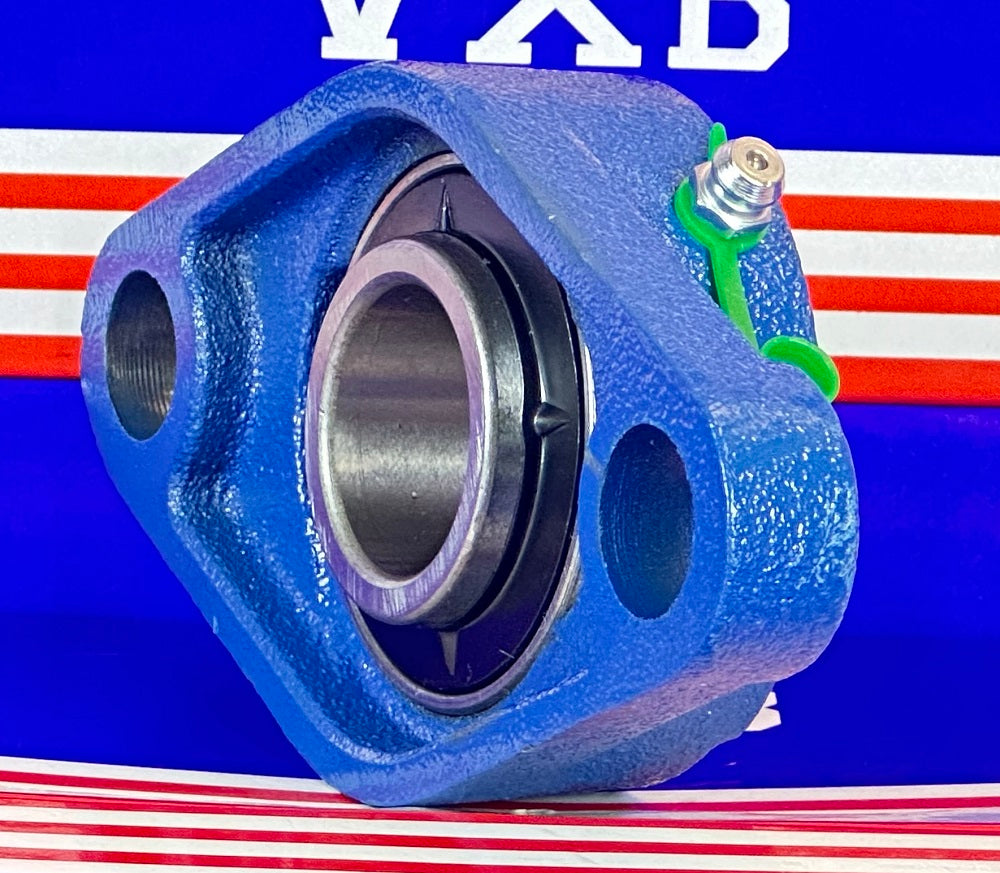 1" ID - UCFL205-16 + 2-Bolt Flanged Cast Housing Mounted Bearing