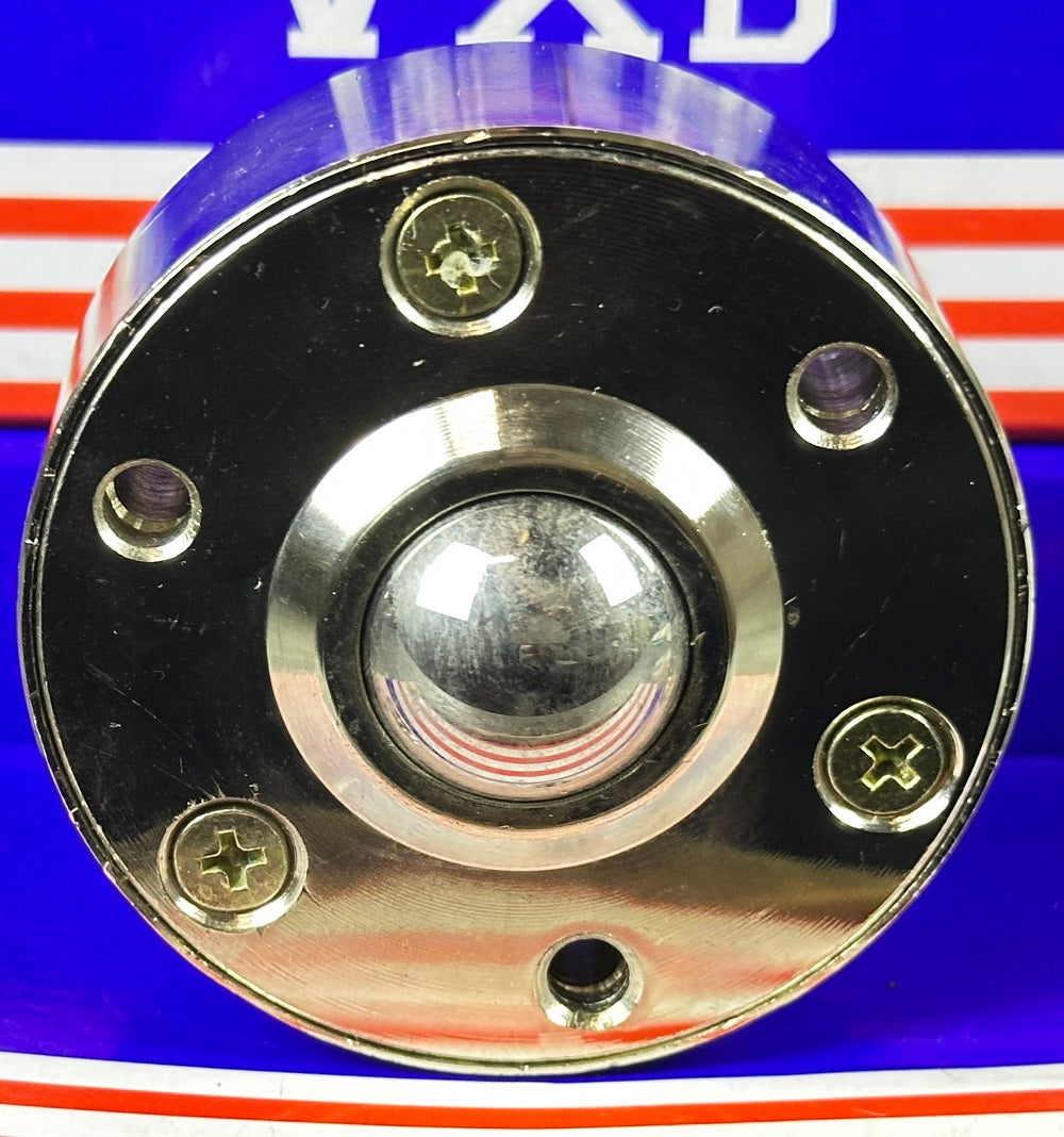 70mm Diameter x 40mm Flush Mount/Drop in Heavy Duty Machined Steel Ball Transfer Unit