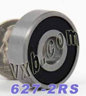 Łożysko łożyska 7 mm 7x22x7mm zamknięte 627-2RS miniaturowe