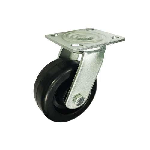 8"inch Caster Wheel 1102 Lbs - Phenolic - 0-180ºC - Top Plate Mount