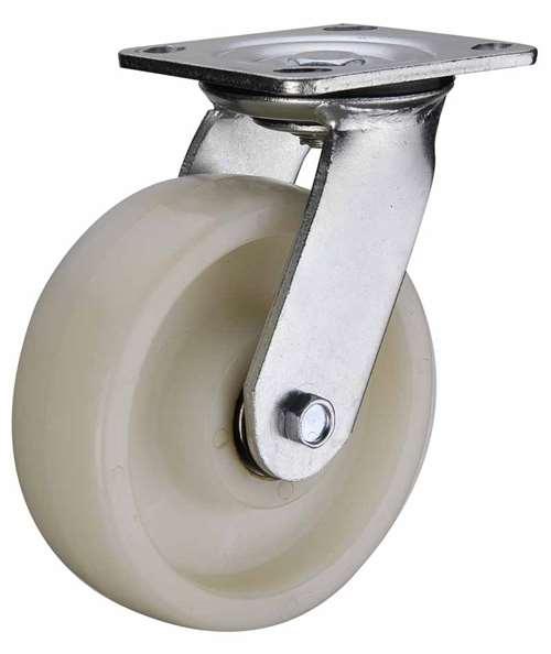8"inch Heavy Duty Caster Wheel 1543 Lbs - Polyamide (Nylon) - Top Plate Mount