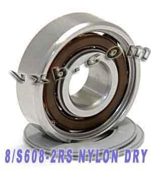 สเก็ตบอร์ด 800 แพ็ค/แบริ่งแบบอินไลน์/สเก็ต Nylon Cage PTFE ปิดผนึก