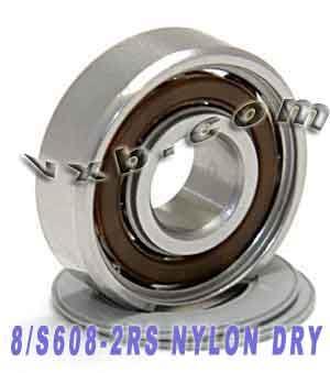 สเก็ตบอร์ด 800 แพ็ค/แบริ่งแบบอินไลน์/สเก็ต Nylon Cage PTFE ปิดผนึก