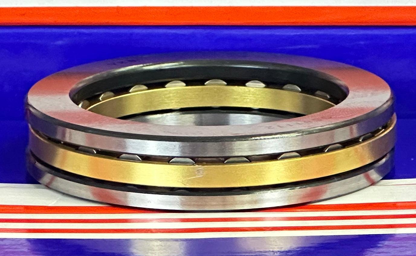 81112M Cylindrical Roller Thrust Bearing 60x85x17mm - Bronze Cage