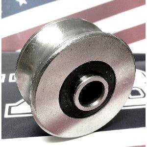8mm Bore Bearing 35mm Stainless Pulley U-Groove Track Roller 8x35x17mm