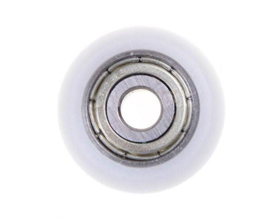 8mm Bore Bearing - OD: 40mm Plastic Tire 8x40x10mm Round Type for Sliding Doors