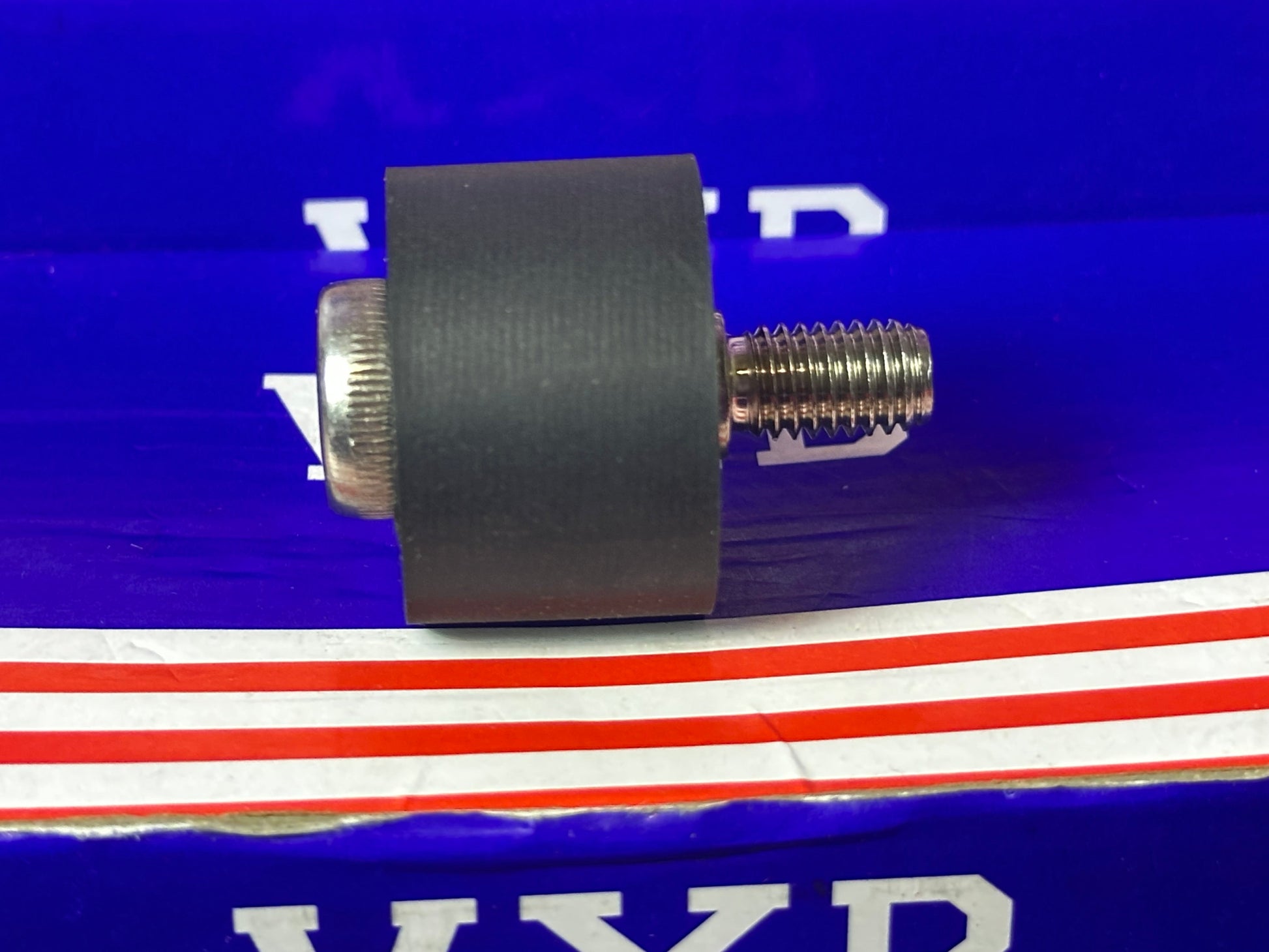 PUT635ZZ 30x20 C1 L9 Shield Bearing - Black Polyurethane M4 Stud