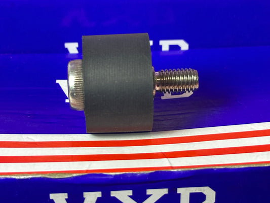 PUT635ZZ 30x20 C1 L9 Shield Bearing - Black Polyurethane M4 Stud