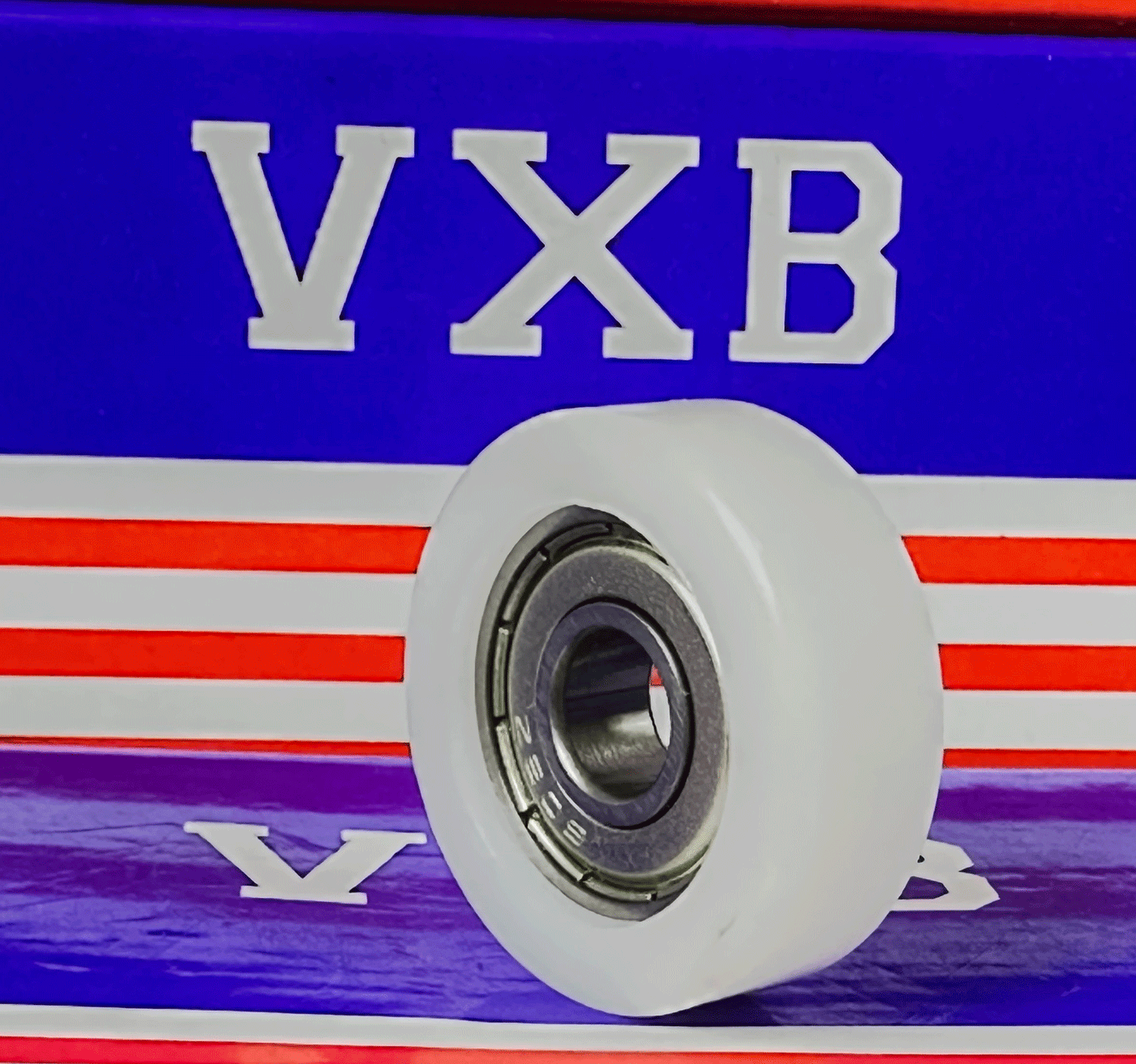 Plastic Bearing POM3x12x3ZZ White Bearing