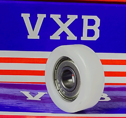 Plastic Bearing POM3x12x3ZZ White Bearing