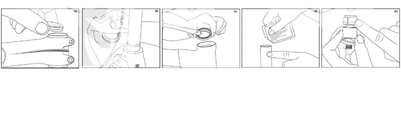 ACB518K Double Sealed Bicycle Headset Bearing 40x51.8x8mm, 36/45 Degree