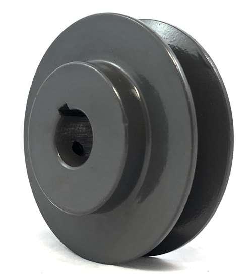AK25 7/8" Bore 1-Groove Cast iron Pulley - OD 2.5" ID 7/8" for V-belts 4L, A