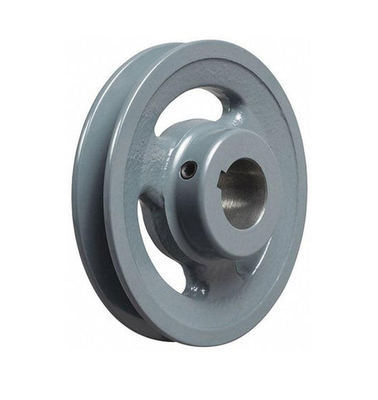 AK61 3/4" Cast Iron sheave Pulley for V-belt size 3L, 4L ID: 3/4" OD: 6.1"inch