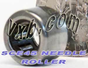 BA45ZOH Needle Bearing 1/4" x 7/16" x 5/16" Shell-Type