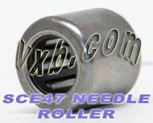 BA47ZOH Needle Bearing 1/4" x 7/16" x 7/16" Shell-Type