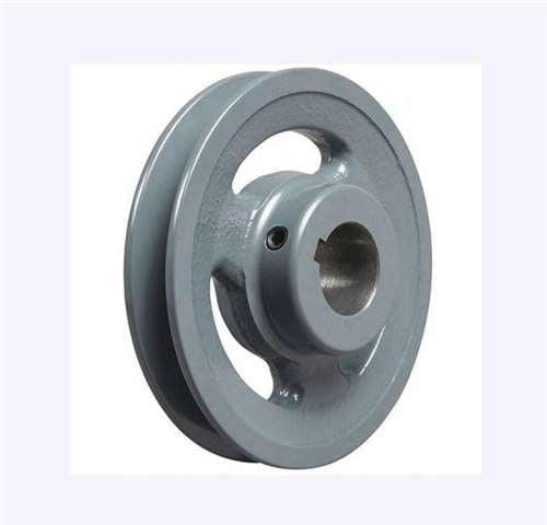 BK60-5/8" Bore Solid Pulley - OD 6" for V-belts cast iron size 4L, 5L