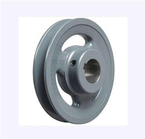 BK80-5/8" Bore Solid Pulley - OD 8" for V-belts cast iron size 4L, 5L