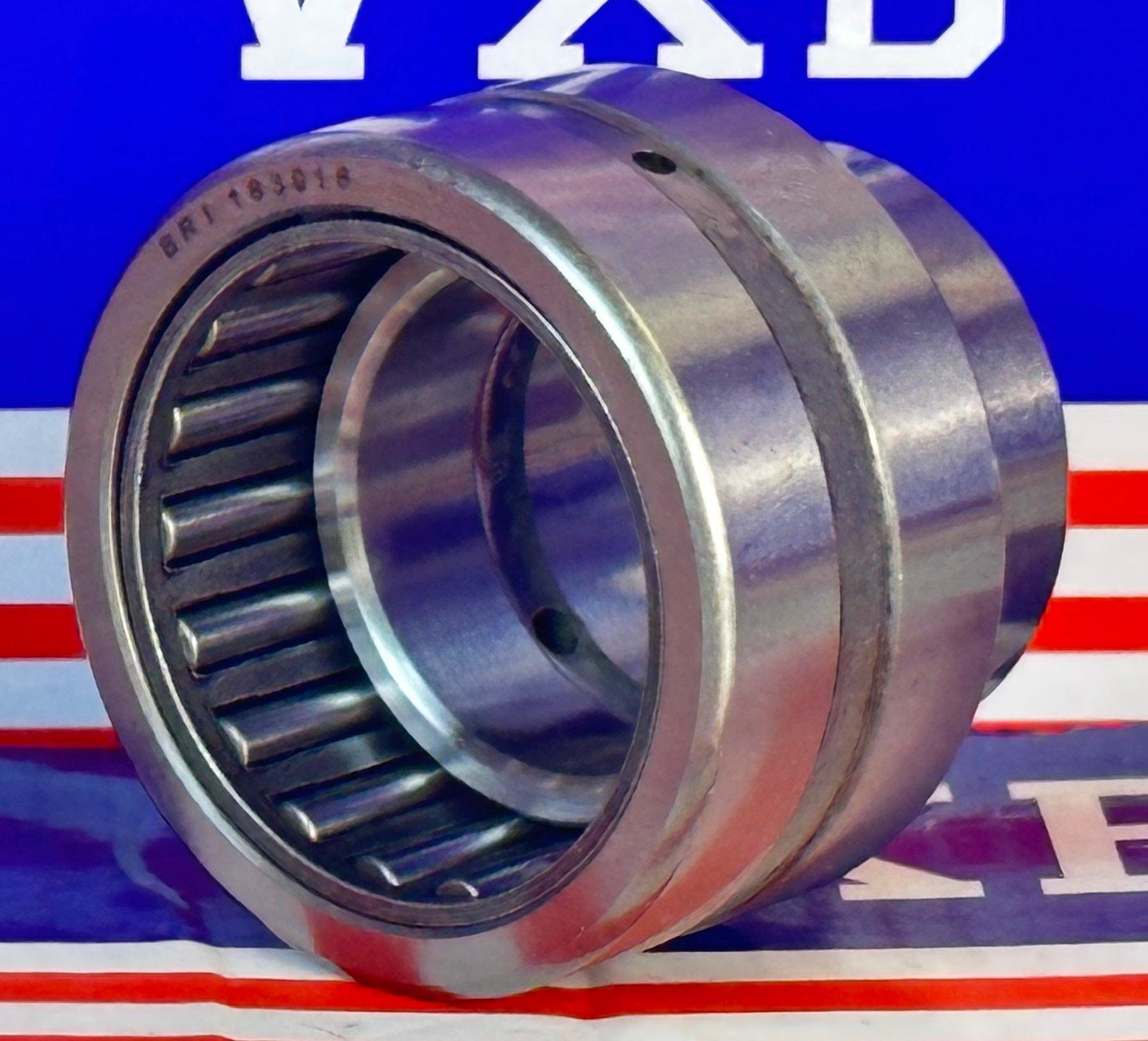 BRI183016 Needle Roller Bearing 1-1/8" x 1-7/8" x 1" inch - Machined Type
