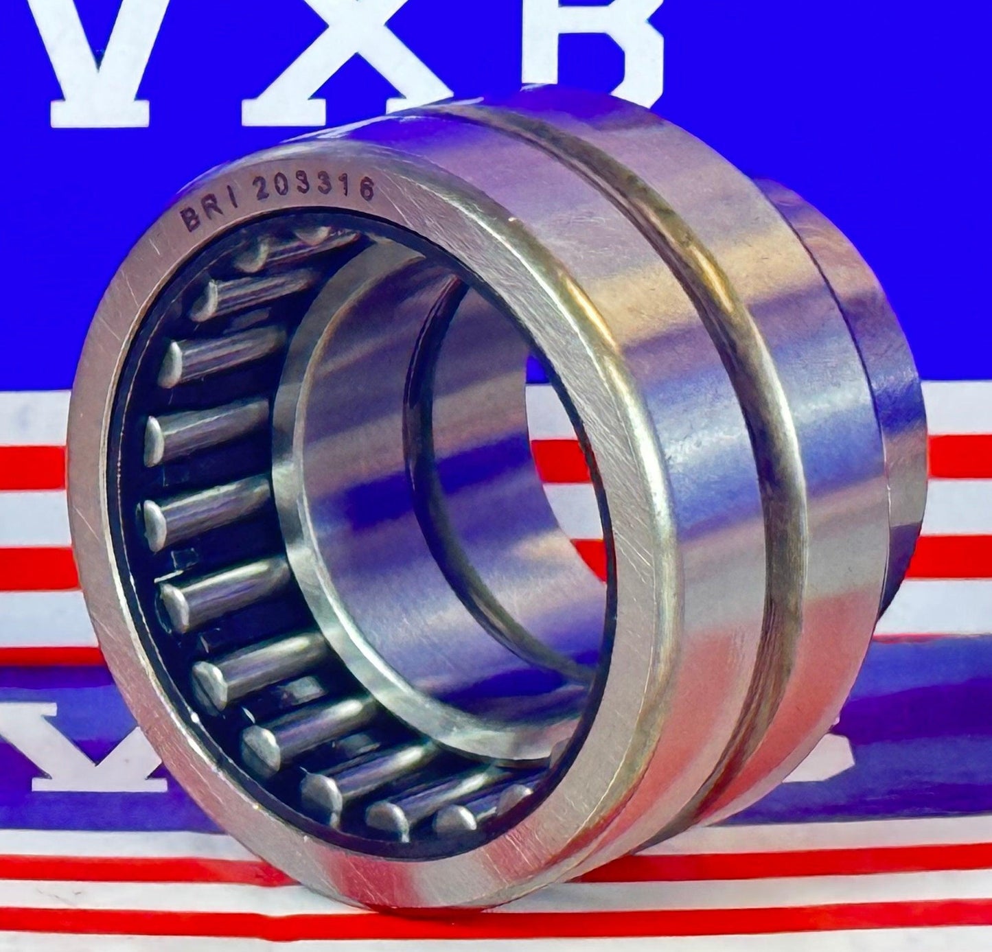 BRI203316 Needle Roller Bearing 1-1/4" x 2-1/16" x 1" inch - Machined Type