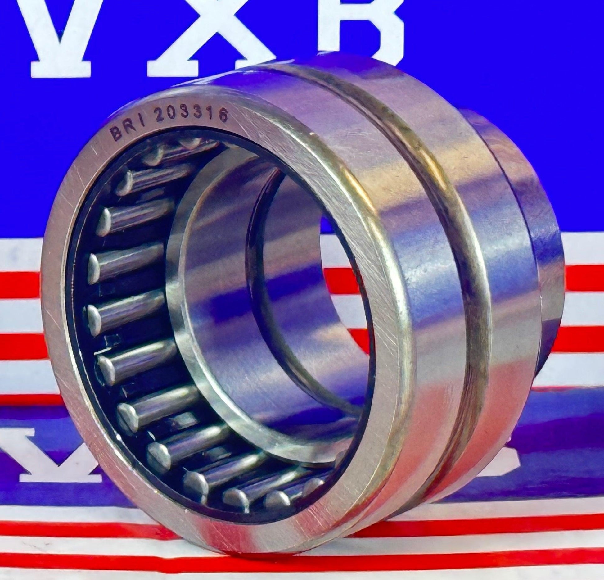 BRI203316 Needle Roller Bearing 1-1/4" x 2-1/16" x 1" inch - Machined Type