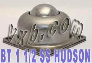 BT-1-1/2 SS Roulement à billes de transfert à bride 1-1/2 avec bille principale montée