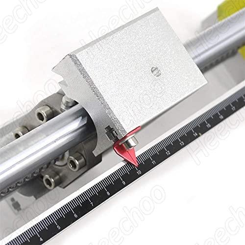 CNC Manual Slide Stage Linear Stage Actuator 500mm Ballscrew 1605 Optical Axis Linear Rail Guide C7 - Ruler for CNC Router Controller X-Axis Stage