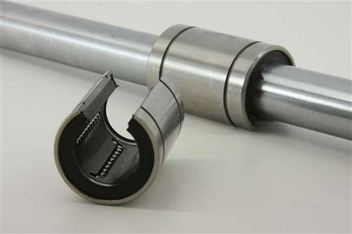 20mm x 60 "2 açık rulmanlı doğrusal hareket mili