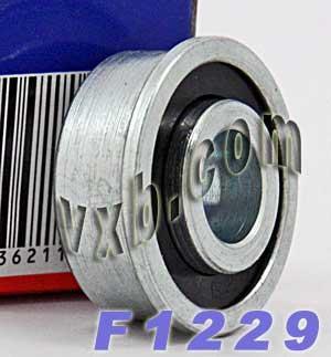 F1229 Flanged Bearing - Full Complement - 3/8" x 29/32" x 7/16"