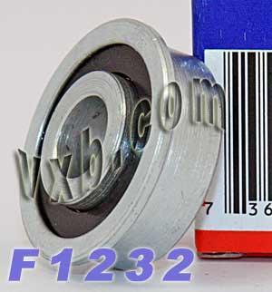 F1232 Flanged Full Complement Ball Bearing 3/8" x 1" x 7/16"