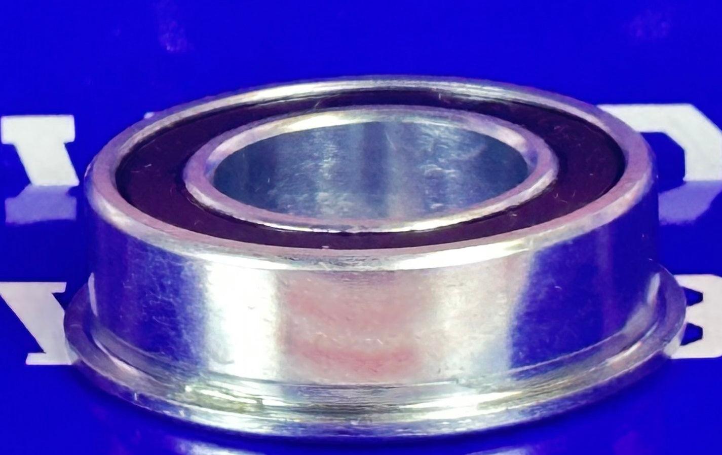 F6003-2RS Flanged Sealed Miniature Ball Bearing 17x35x10mm