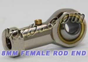 Female Rod End 8mm PHS8 Right hand Bearing