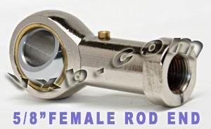 Female Rod End PHSB10L 5/8 Left hand Bearing