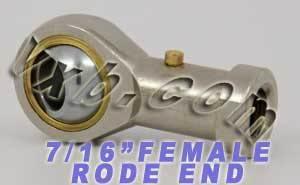 Female Rod End PHSB7L 7/16 Left hand Bearing