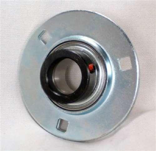 FHPFZ206-30mmG Flange Pressed Steel 3 Bolt 30mm Bearing