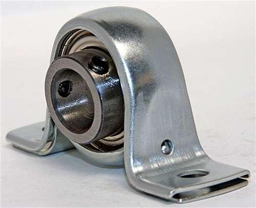 FHPRZ202-15mm-IL Pillow Block Rubber Cushioned Pressed 15mm Bearing