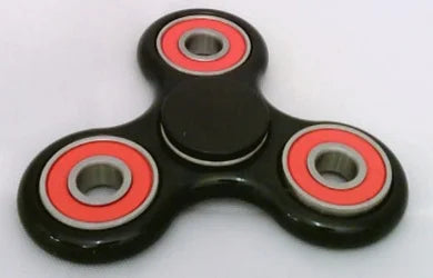 Fidget Hand Spinner - Center Ceramic Bearing, 3 outer colored Bearing 42Q