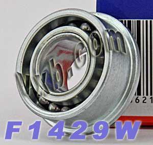 Flanged Heavy Duty Ball Bearing 7/16" x 29/32" x 7/16"