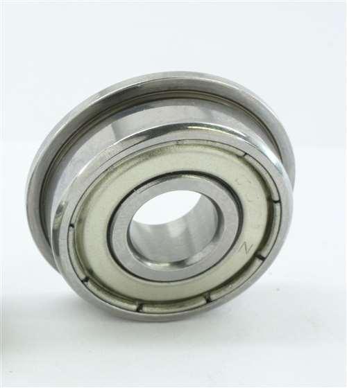 FR2-6ZZ Flanged Shielded Bearing 1/8" x 3/8" x 9/64" Bearing