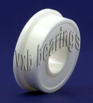 FR6-2RS Volledig keramisch gelagerde flens 3/8" x 7/8" x 9/32" ZrO2