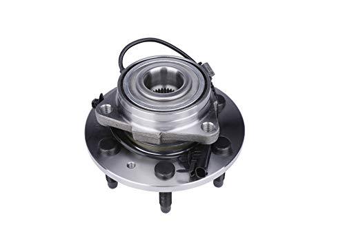 Front Wheel Hub Bearing Assembly Compatible - Chevy, Cadillac & GMC 4WD - Escalade, Avalanche, Silverado 1500, Suburban, Tahoe, Sierra, Yukon - Replaces 515096, 930-611, 10393171, 22841381