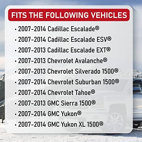 Front Wheel Hub Bearing Assembly Compatible - Chevy, Cadillac & GMC 4WD - Escalade, Avalanche, Silverado 1500, Suburban, Tahoe, Sierra, Yukon - Replaces 515096, 930-611, 10393171, 22841381