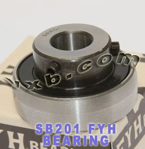 FYH Bearing 12mm Bore SB201 Axle Insert Ball Mounted Bearing