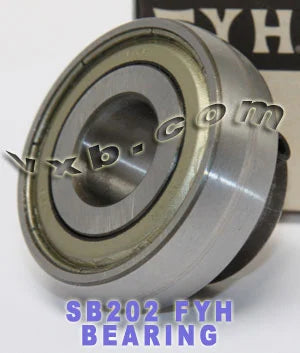 FYH Bearing 15mm Bore SB202 Axle Insert Ball Mounted Bearing