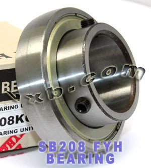 FYH Bearing 40mm Bore SB208 Axle Insert Ball Mounted Bearing