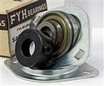 FYH Bearing SAPFL204 20mm Stamped steel oval 2-Bolt Flanged Mounted Bearing