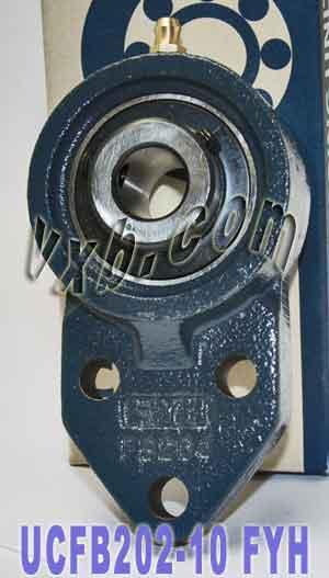 FYH Bearing UCFB202-10 5/8 Three bolt Flanged Mounted Bearing
